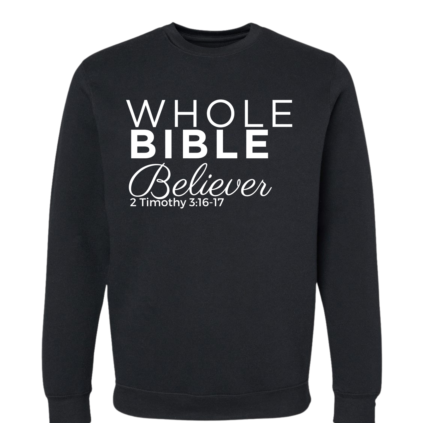 Whole Bible Believer (Black)