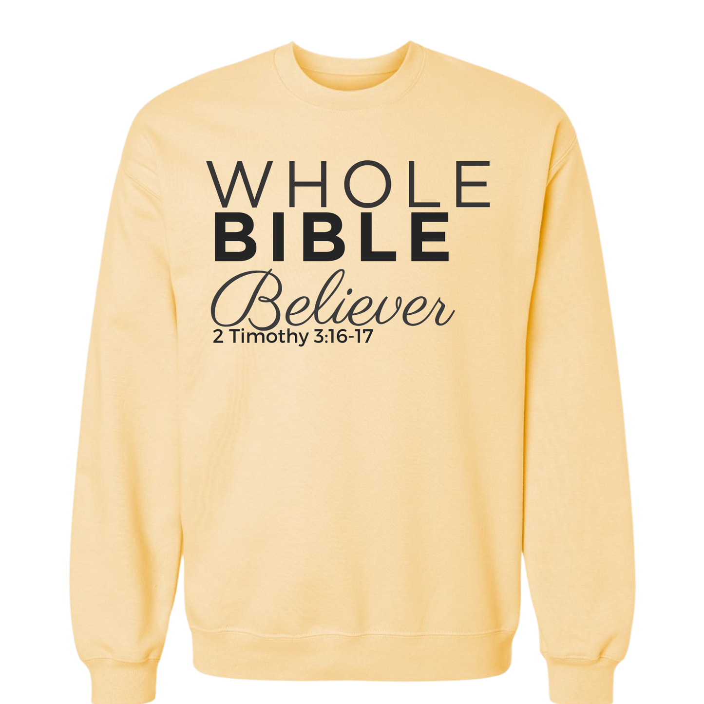 Whole Bible Believer (Yellow)