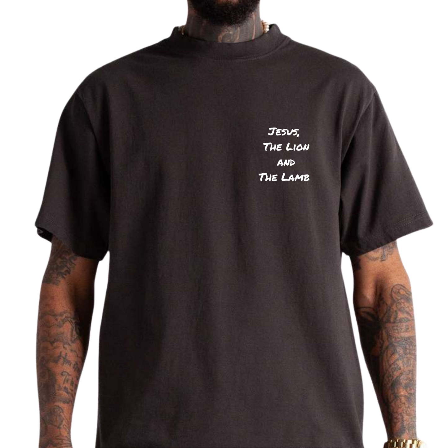 The Lion and The Lamb (Off Black)