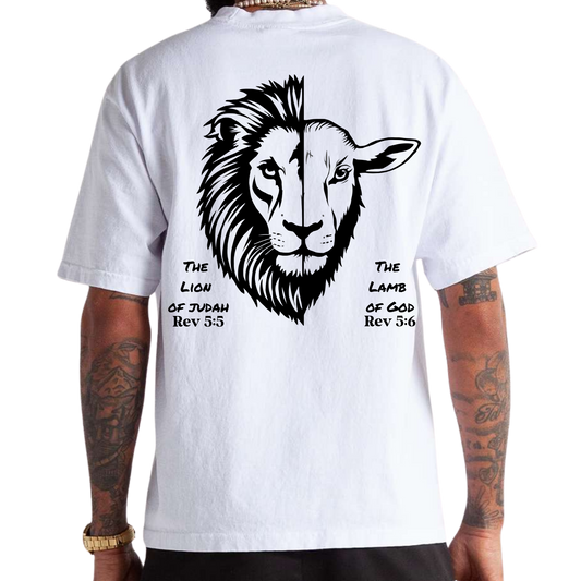 The Lion and The Lamb (White)
