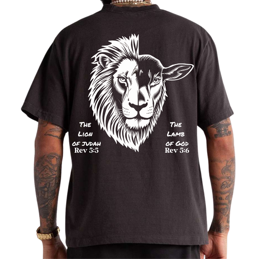 The Lion and The Lamb (Off Black)
