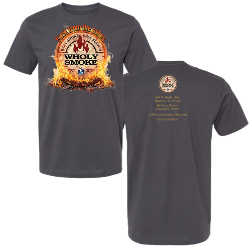 Wholy Smoke — Back From the Ashes T-Shirt (Smoke)