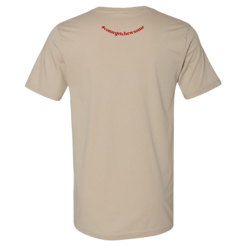 Wholy Smoke x 49ers "Real Fans" Tailgate T-Shirt (Tan)