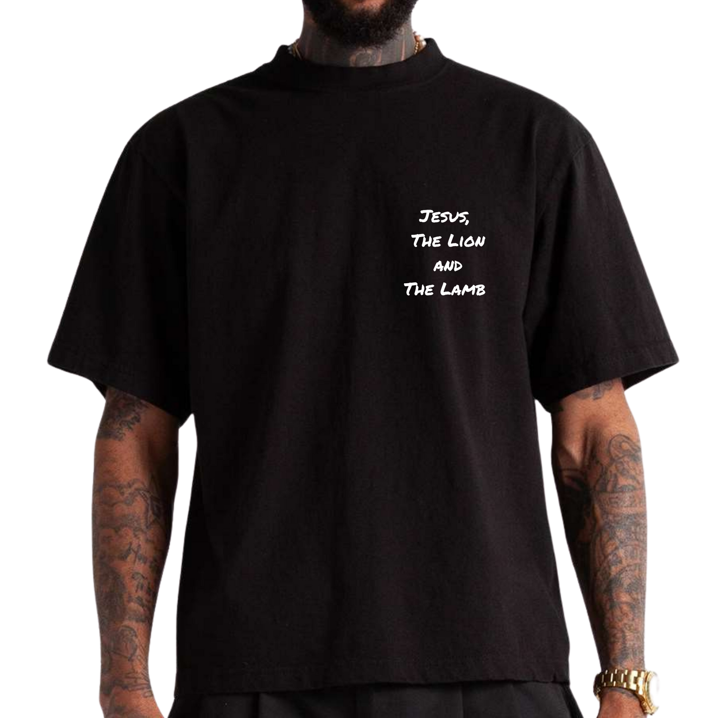 The Lion and The Lamb (Black)