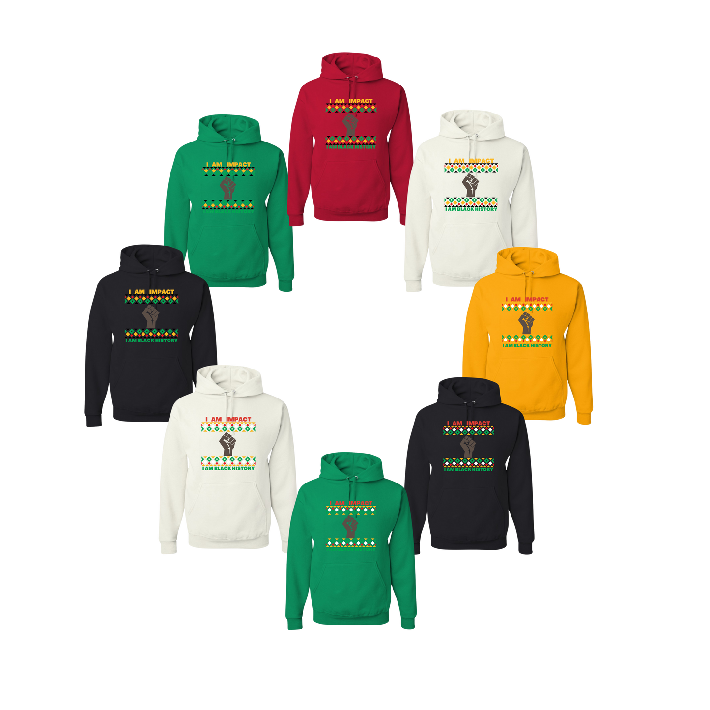 Juneteenth Impact Hoodies