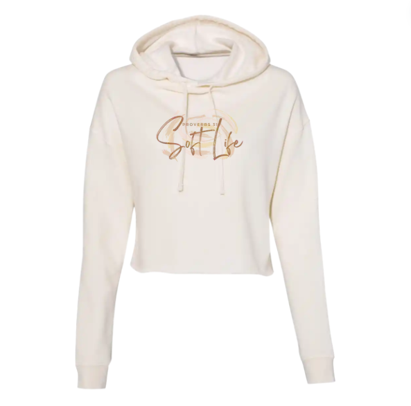 Soft Life Hoodie - Crop