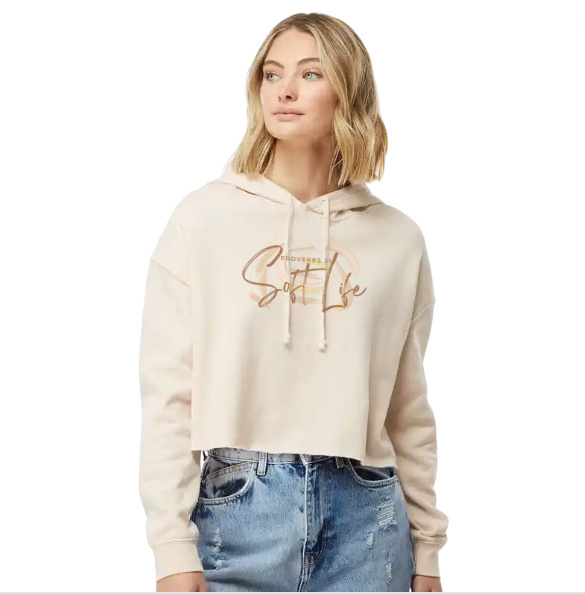 Soft Life Hoodie - Crop